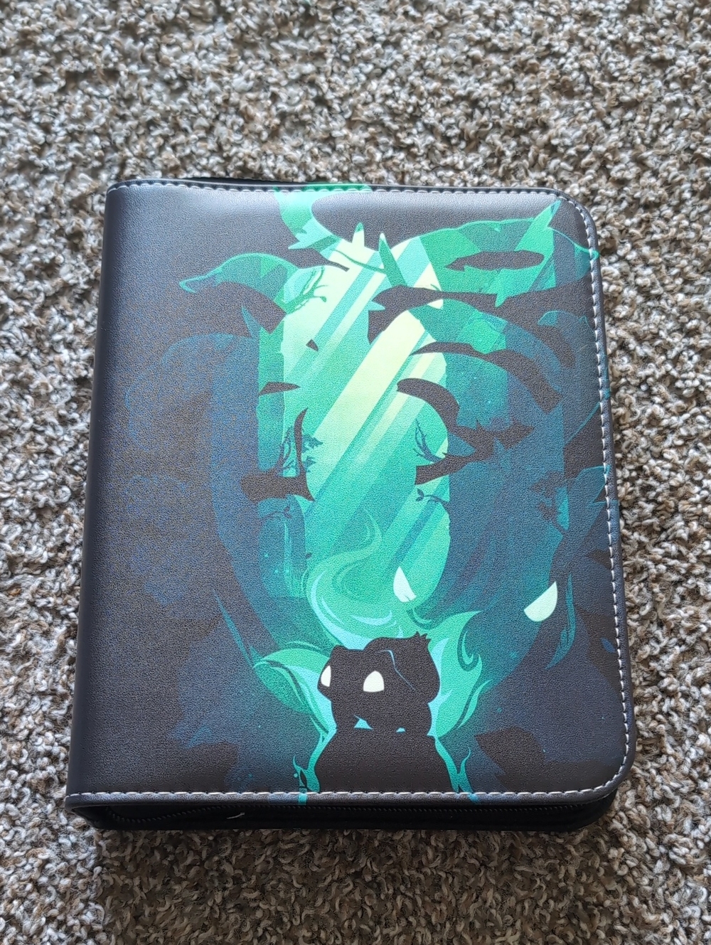 Bulbasaur Zippered Pokemon Card Binder